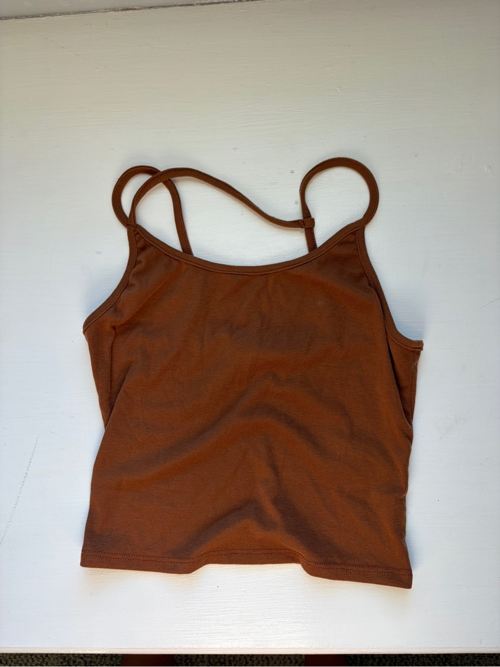 Urban Renewal Chocolate Brown Spaghetti Strap Cami